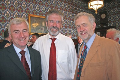 McDonnell, Adams, Corbyn